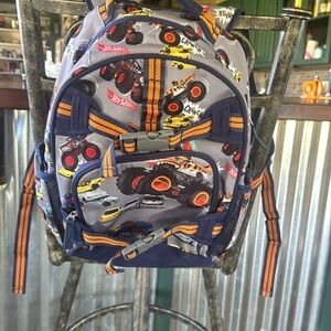 Pottery Barn Monster Truck Kids Backpack